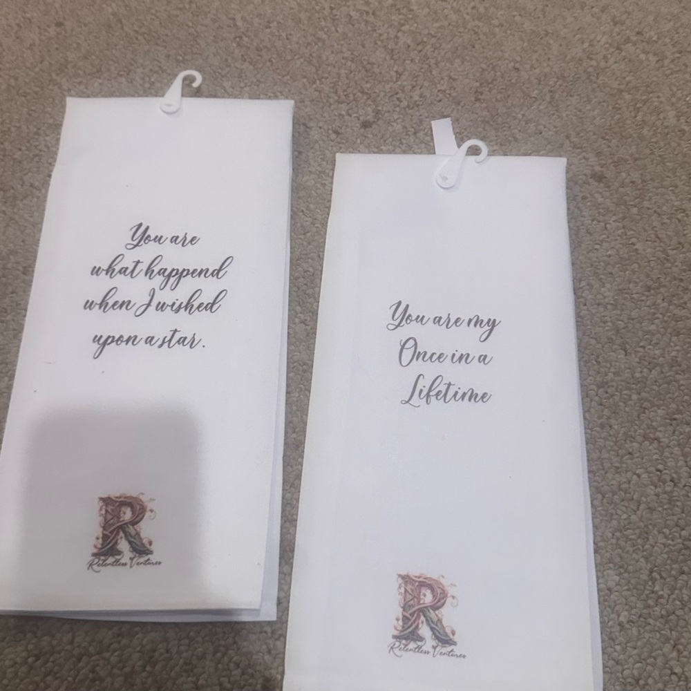 Monogram Kitchen Tea Towels - Picture 5 of 7